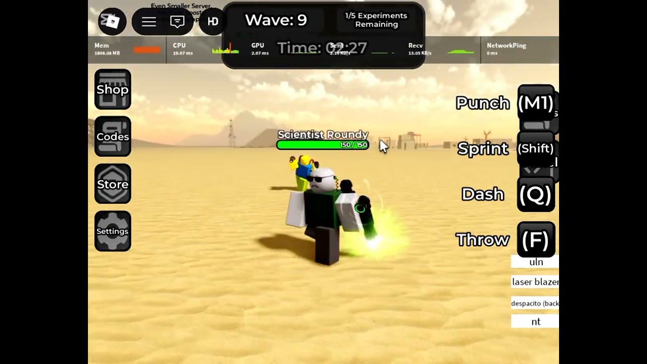New leaks for noob experiment: warzone
