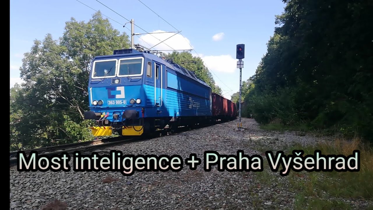Vlaky - Most inteligence + Praha Vyšehrad - 27.8.2021