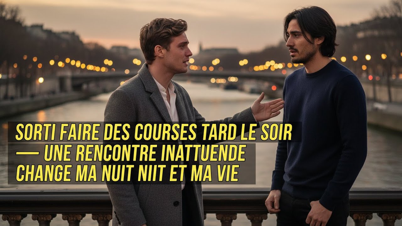 SORTI FAIRE DES COURSES TARD LE SOIR — UNE RENCONTRE IMPRÉVUE BOULEVERSE MA NUIT ET MA VIE