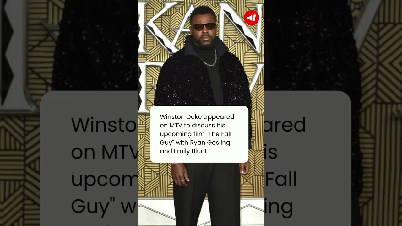 Black Panther Star Winston Duke Reveals Love for BTS Music and Movie Scores