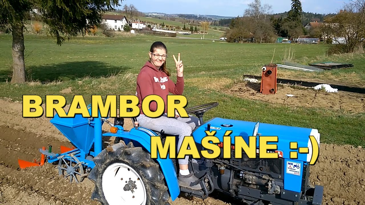 Sazeč brambor-Brambor mašina :-)