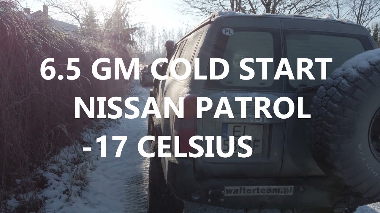 6.5 V8 cold start nissan patrol