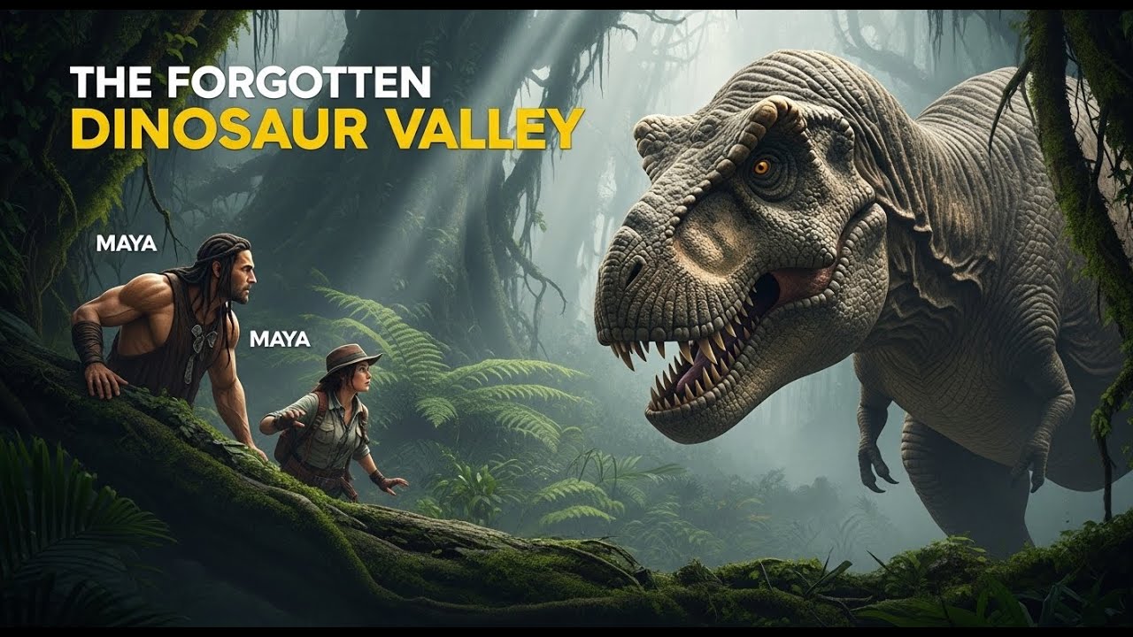 🦖 Into the Lost Dino Valley: Tarzan & Maya’s First Contact