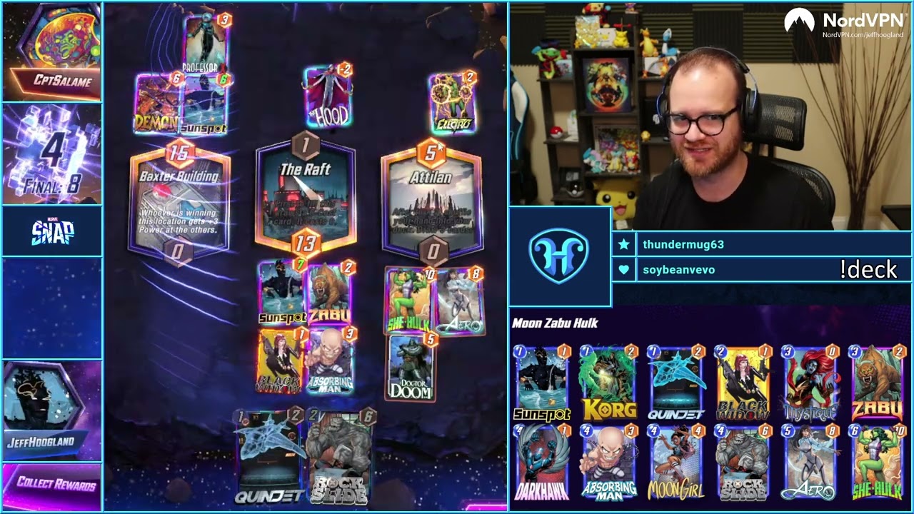 Playing various Marvel SNAP piles at Infinite Rank - Marvel SNAP Livestream Gameplay Archive
