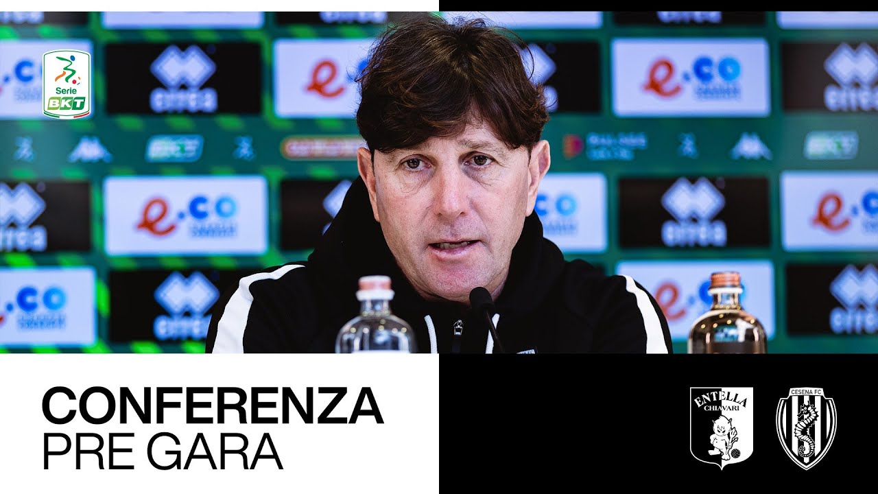 [V.Entella - Cesena] Conferenza pre-gara mister Mignani
