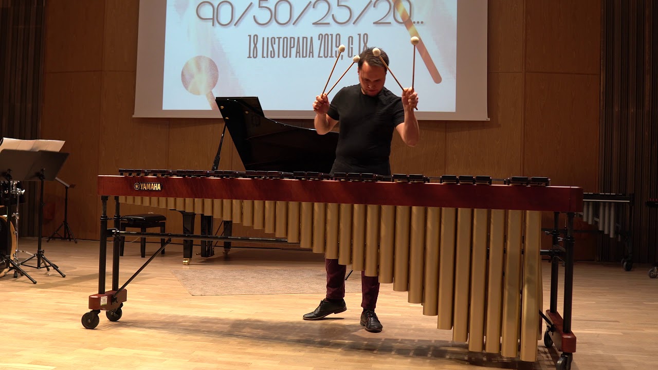 Piotr Baranowski - marimba - Kazak Lullaby by Keiko Abe - Gdynia 11.2019r.
