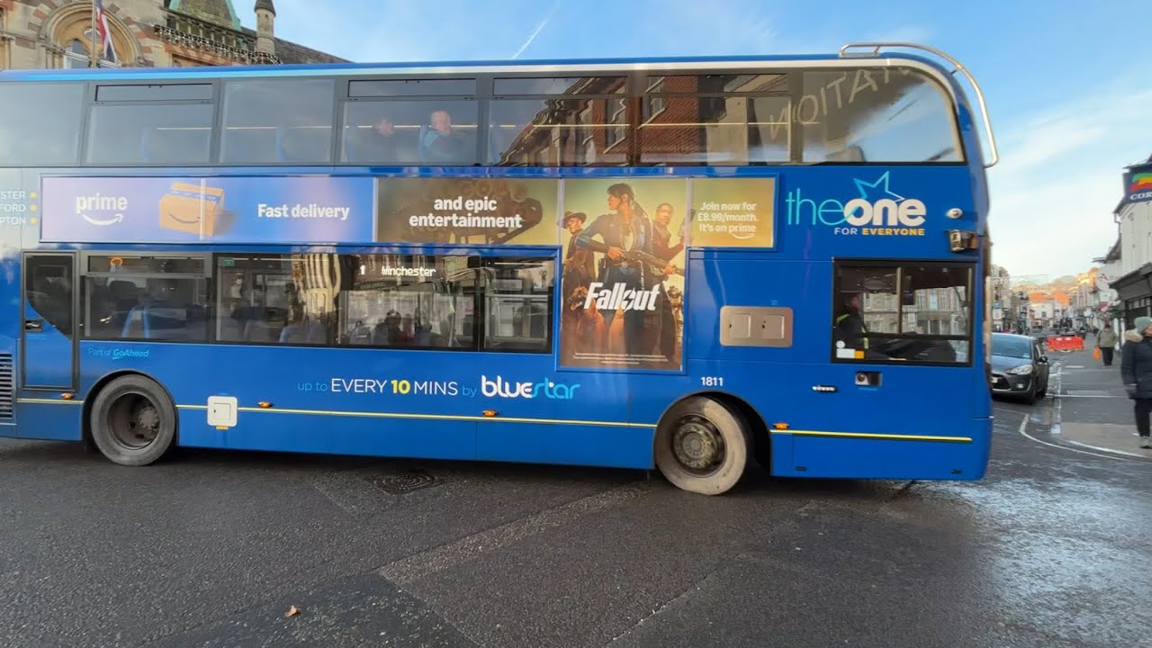 ADL Enviro 400 MMC | HF75YRM | 1811 | Bluestar | Route 1 | Winchester Bus Station | 01/01/26