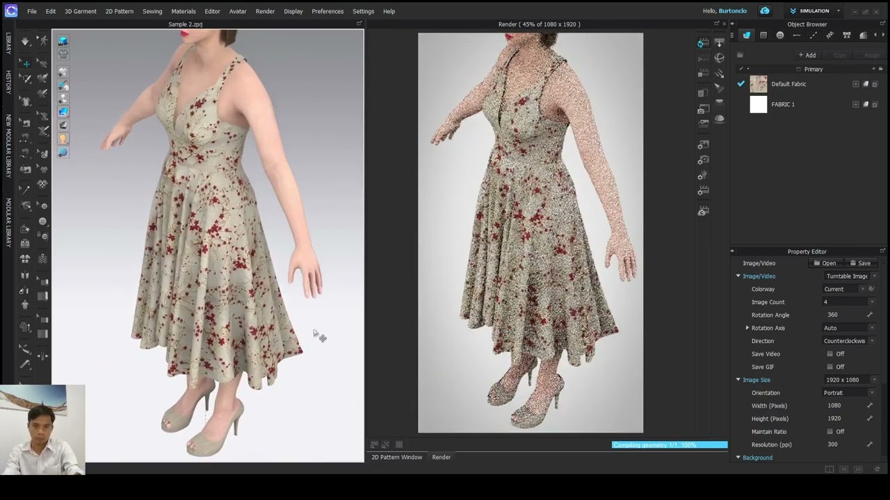 dress for 3dclo