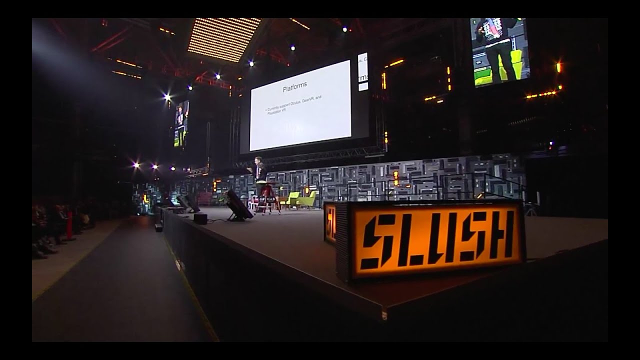 VR Vision | David Helgason | Slush 2015