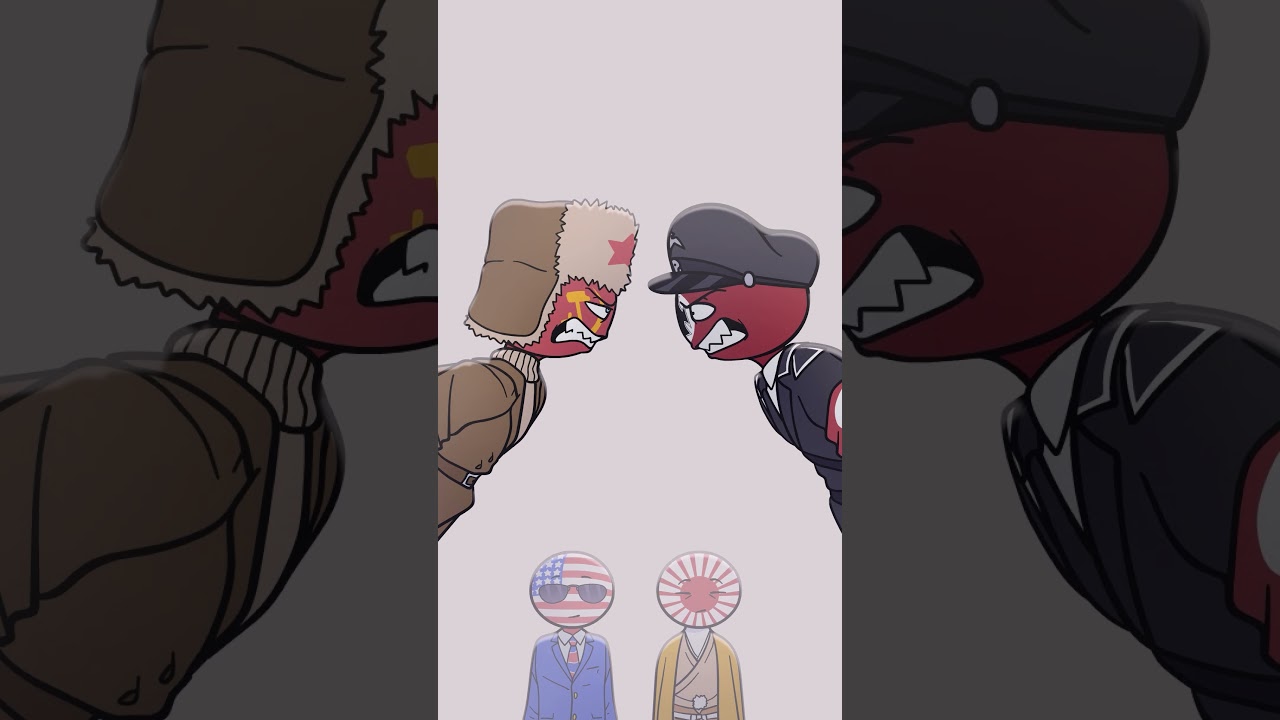 USSR vs GERMANY 🧨 #countryhumans