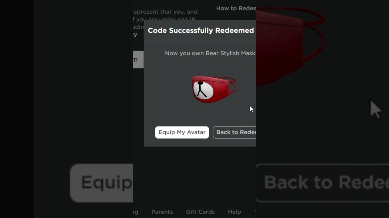 ВСЕ БЕСПЛАТНЫЕ ВЕЩИ В ROBLOX И ПРОМОКОДЫ ROBLOX 2023 #шорты #roblox