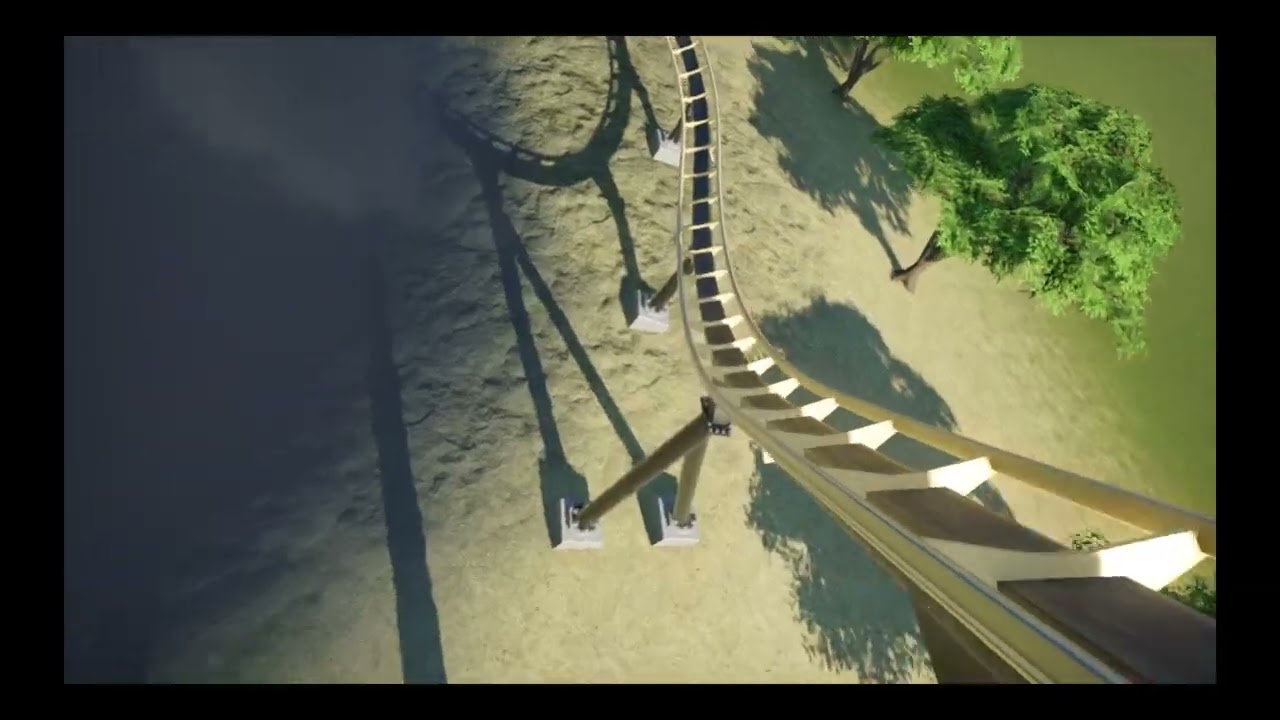 Achterbahn sand Sturm