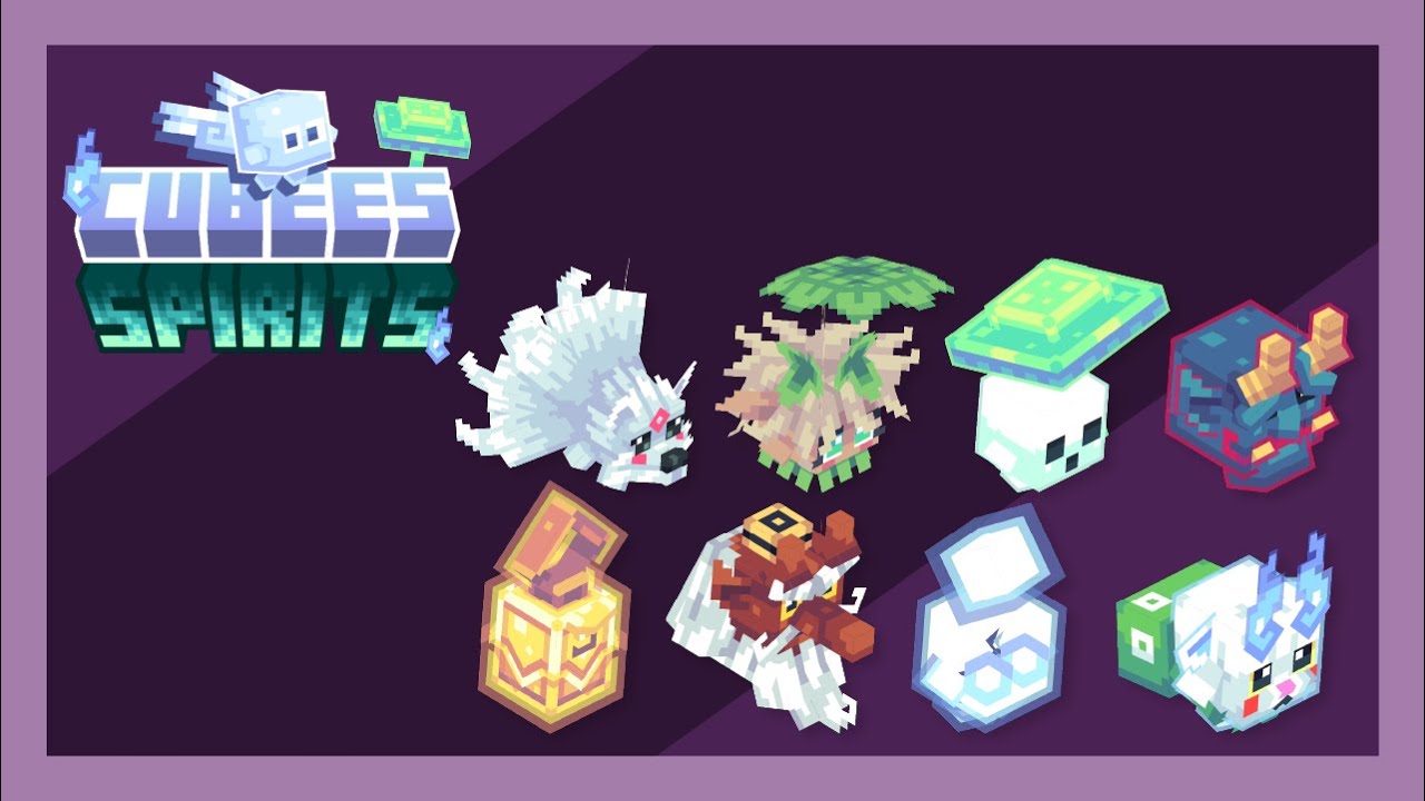 Cubees Spirits Pack - Pets & companions