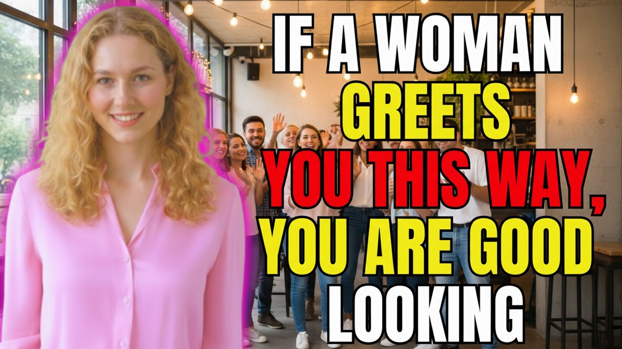 If a Woman Greets You Like THIS, She Thinks You're a Very Attractive Older Man | Psychology Secrets