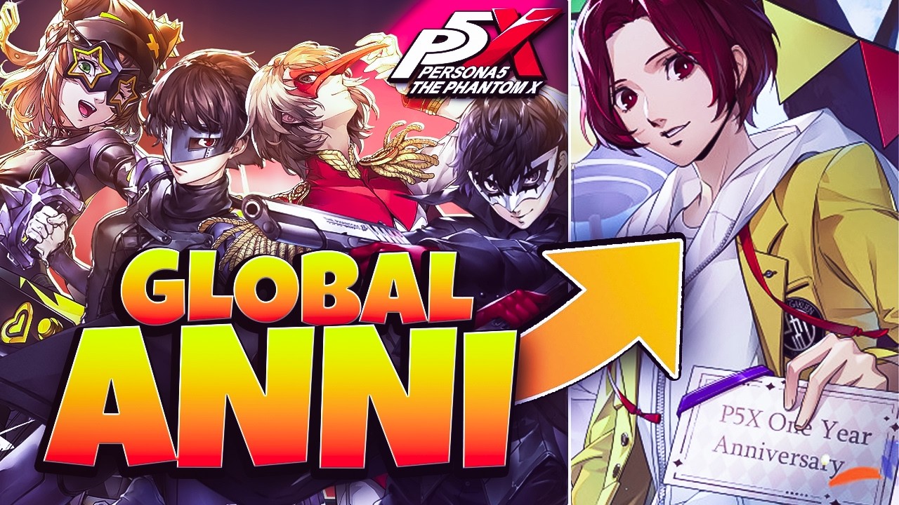 THE COUNTDOWN BEGINS! GLOBAL ANNI I HOPE WILL BE AMAZING! | PERSONA 5: THE PHANTOM X