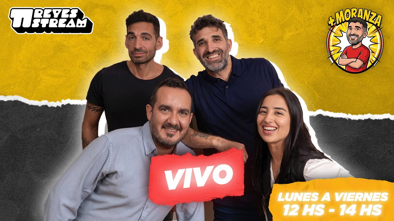 🔴 &iexcl;+MORANZA de 12hs a 14hs con Diego Moranzoni y gran equipo! | 👑 2 REYES STREAM 👑 EN VIVO 🔴