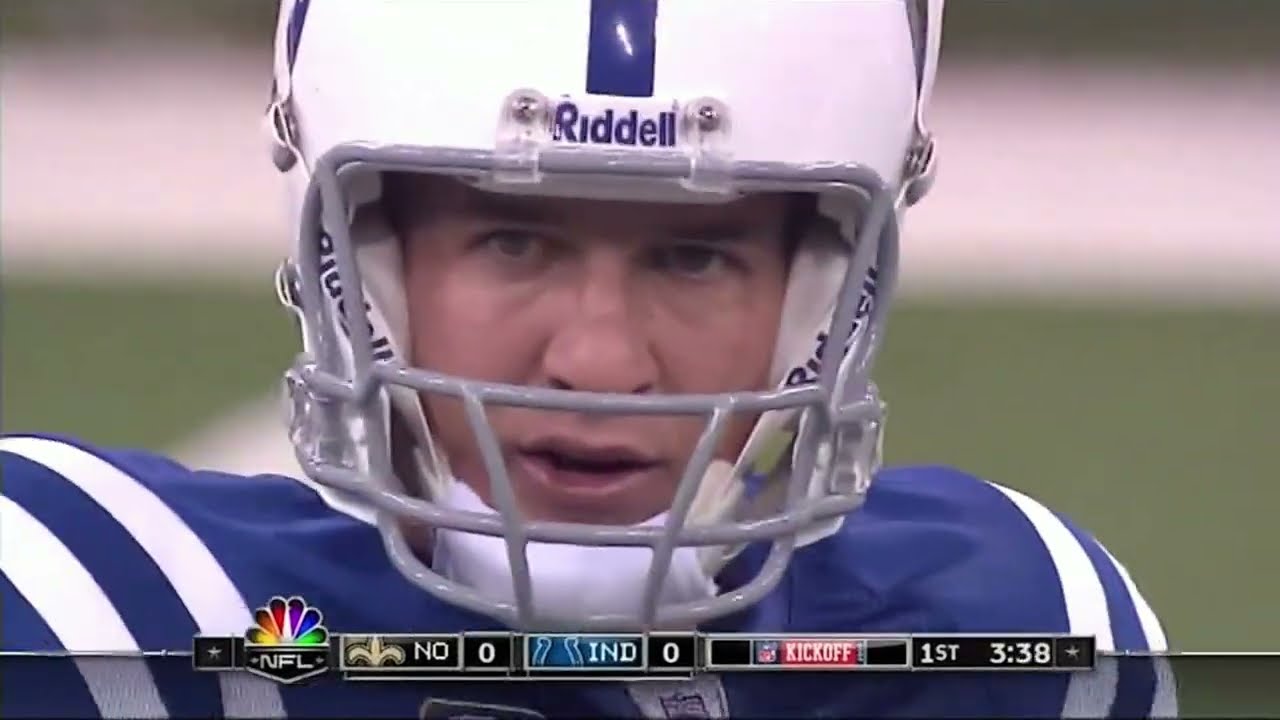 Indianapolis Colts vs. New Orleans Saints (Week 1, 2007)