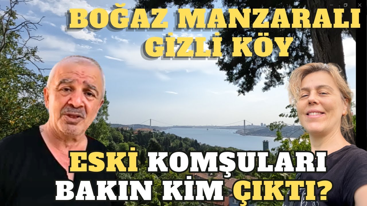 İSTANBUL'UN KALBİNE GİZLENMİŞ KÖY GİBİ - İSTANBUL'UN EN GÜZEL MANZARALI GECEKONDU MAHALLESİ ÜSKÜDAR