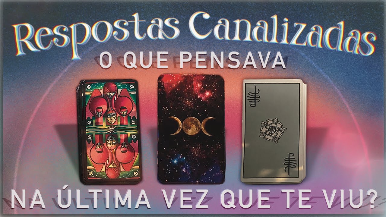 ☎️ mensagens canalizadas - o que pensou na última vez que te viu? 🌞 Abe Tarot