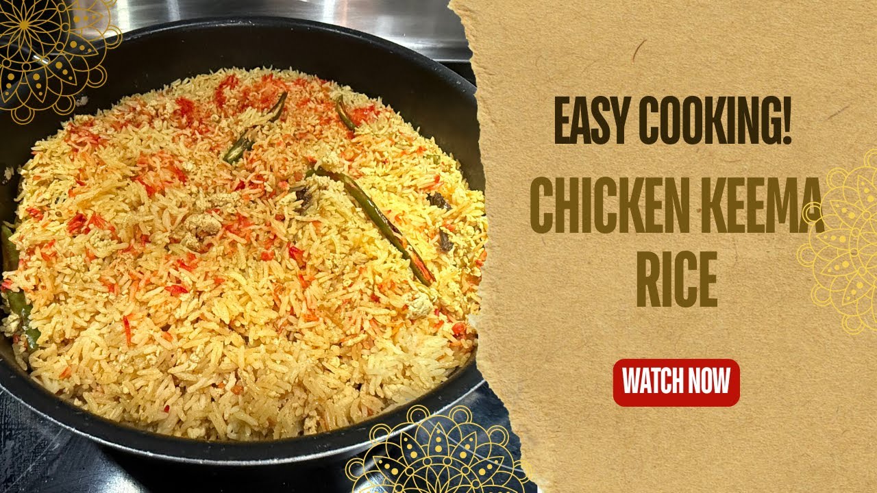 Keema Rice | Easy and quick cooking for family | chai time 