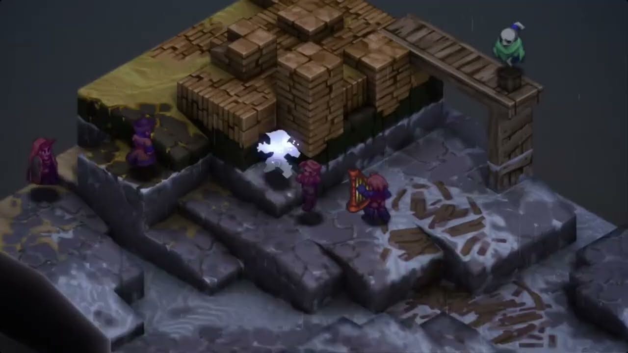 Solo Ramza Bard Part 37 - Lake Poescas - Final Fantasy Tactics Ivalice Chronicles