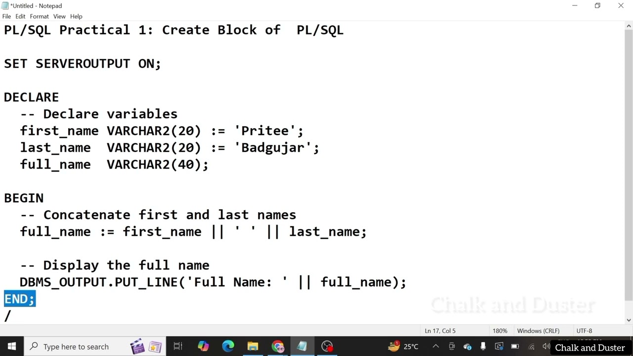 #1 Oracle PL/SQL: How to Create & Execute a Block? | Beginner&rsquo;s Guide