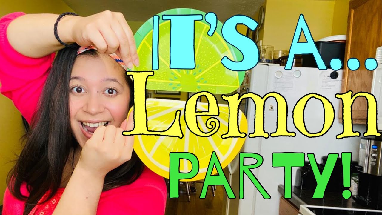 LEMON PARTY | SUMMER DRINKS