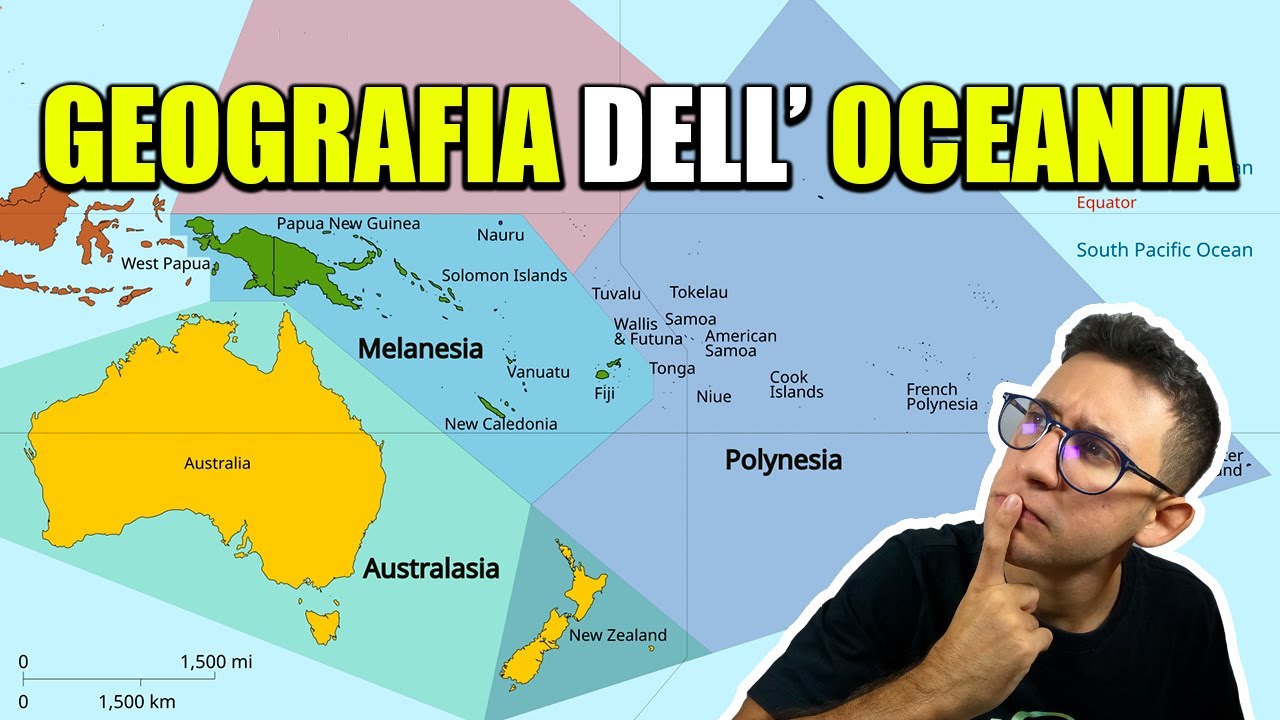 LA GEOGRAFIA DELL' OCEANIA