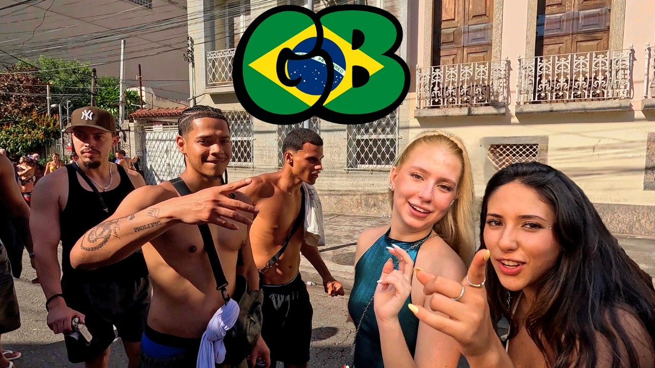 Bloco Parties in Botafogo GO CRAZY 🇧🇷