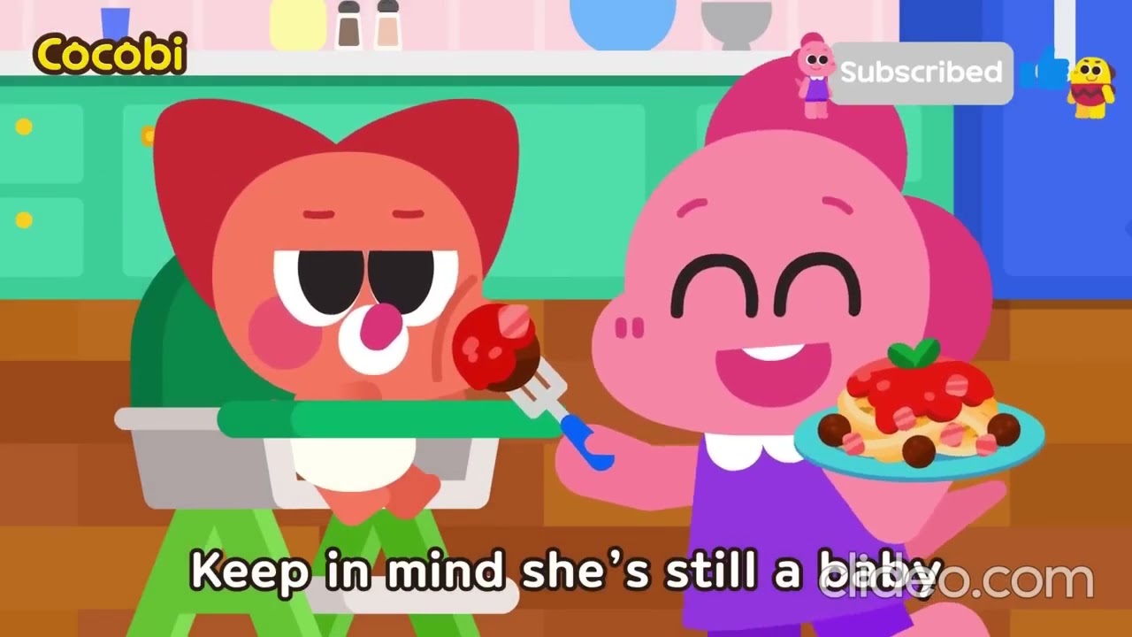 Cocobi Diaper Monster vs Baby Heroes(Cartoon) Reversed