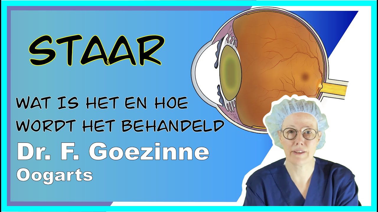 Staar (cataract): Wat is het en hoe wordt het behandeld? | Uitleg door oogarts Dr. Fleur Goezinne