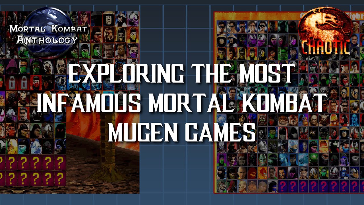 Exploring The Most Infamous MK MUGEN Games
