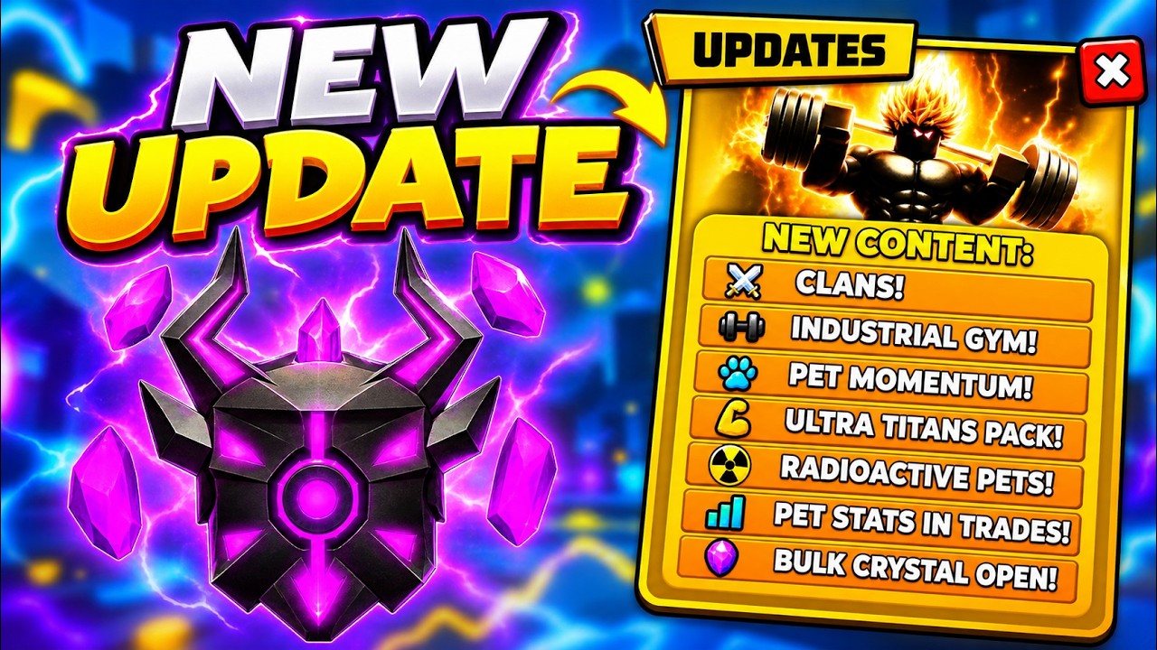 ОБНОВЛЕНИЕ В MUSCLE LEGENDS УЖЕ В ИГРЕ! 🔥