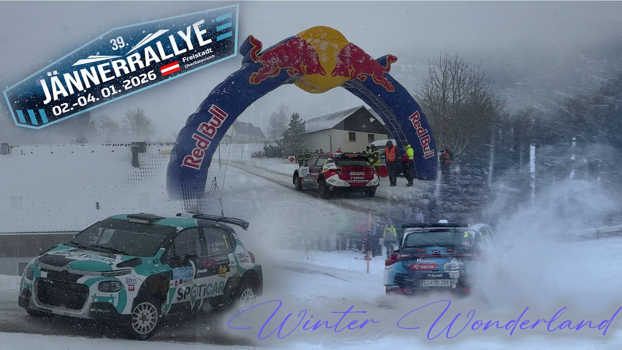 WINTER WONDERLAND! Jännerrallye 2026 mit extremen Bedingungen / Pure Sound / Crash / Drifts