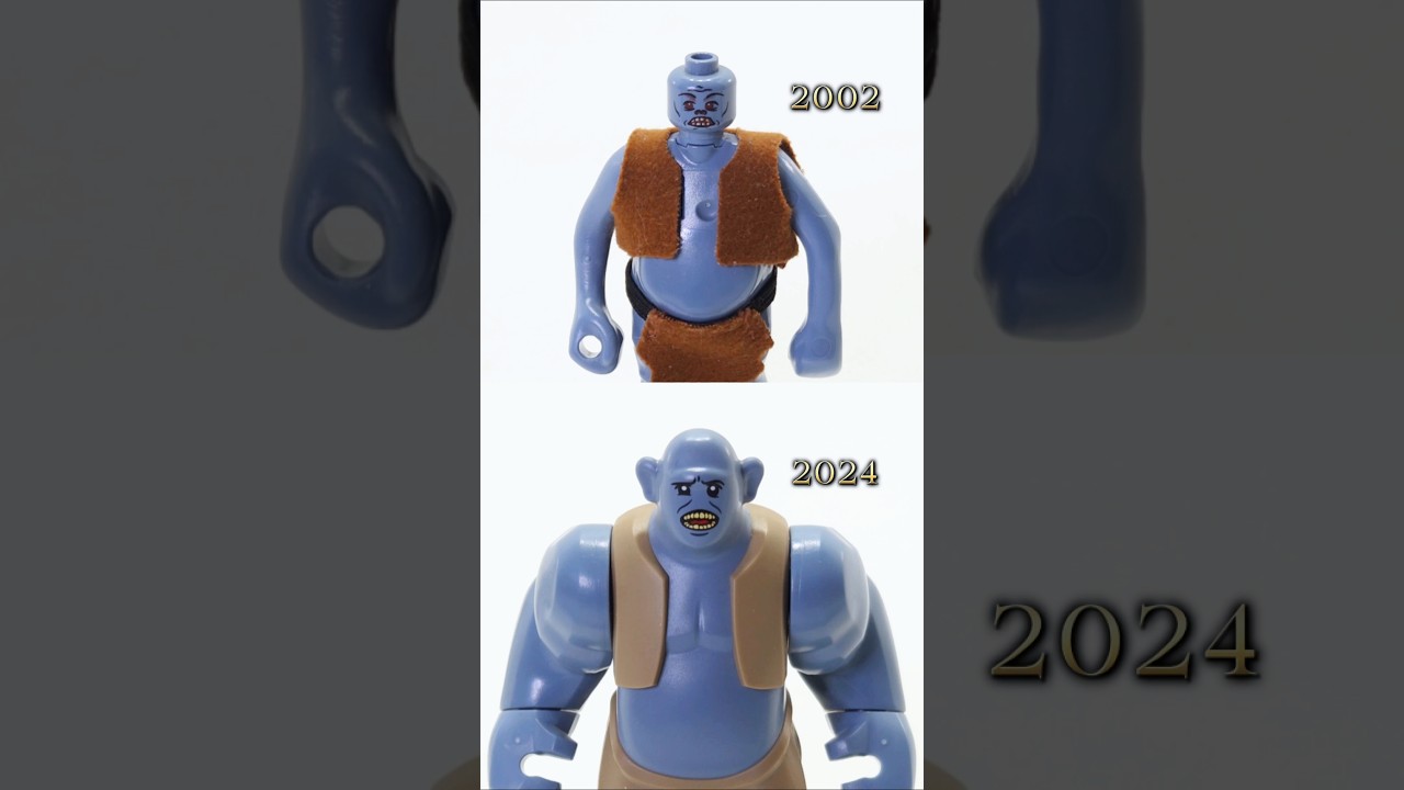 LEGO Mountain Troll (Philosopher's Stone) - Big Figure Comparison