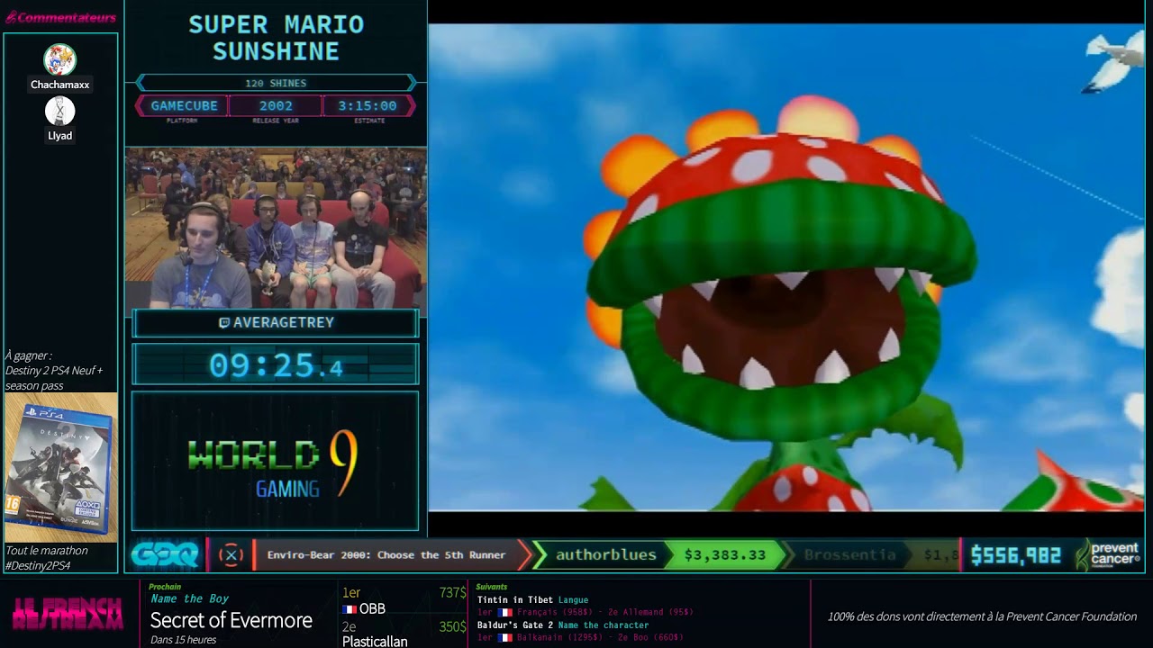 Super Mario Sunshine (120 Shines) [AGDQ2018]