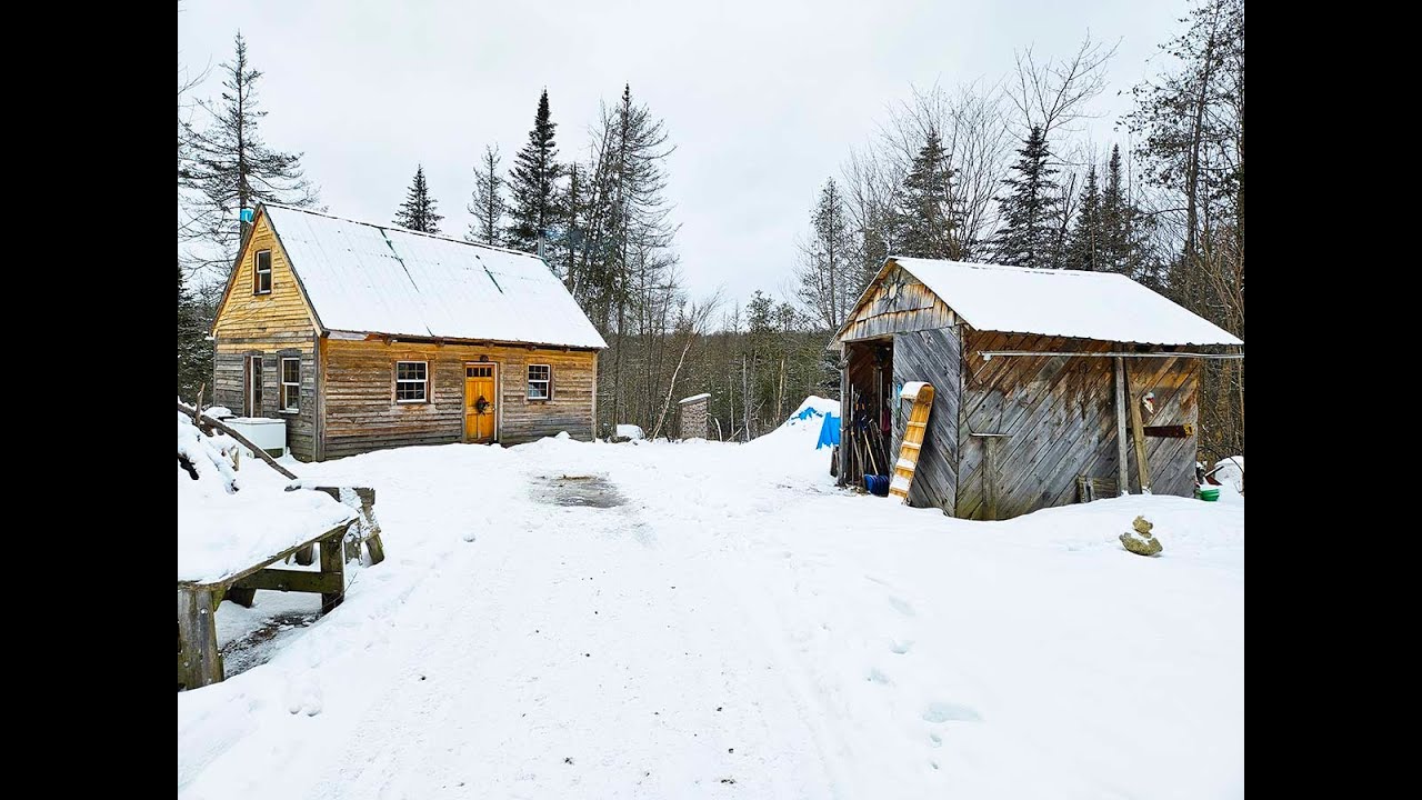 Cottage on 12.25 Acre Country Lot in the Northeast Kingdom of Vermont - Real Estate Video Tour