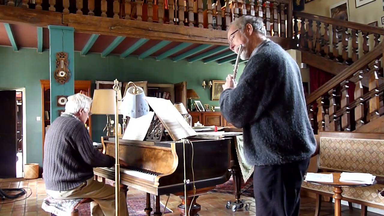Albinoni:  'Allegro'  (flute & piano).