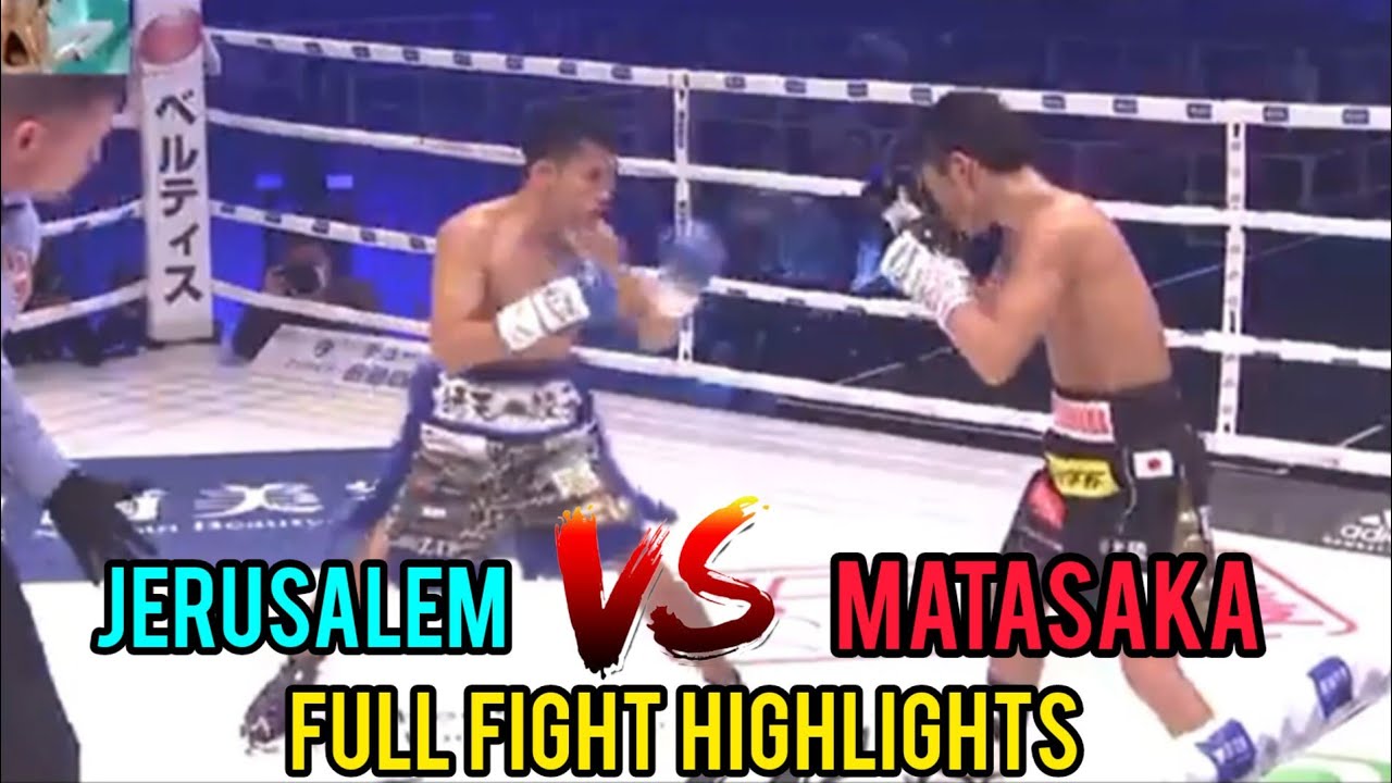 MELVIN JERUSALEM vs MATASAKA TANIGUCHI FULL Highlights TKO