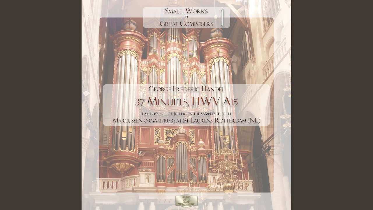 37 Minuets, HWV A15 No. 20: Minuet in A major