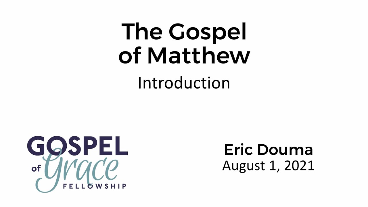 The Gospel of Matthew