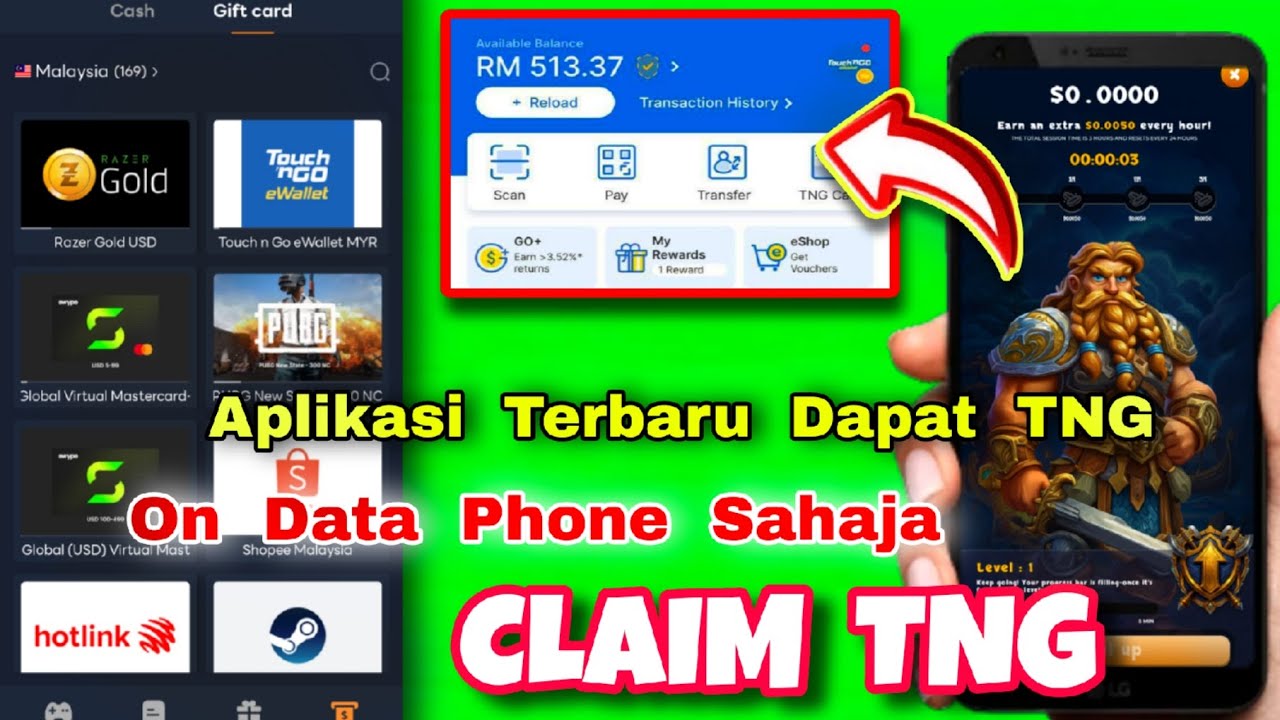 NO invite !! Apps terbaru on data phone tinggal tidur dapat duit tng (2026)