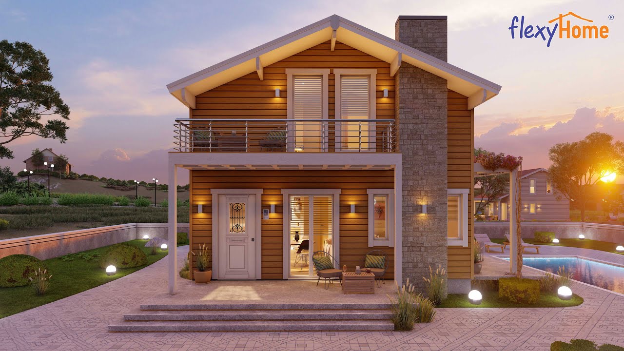 Kofinas prefabricated houses flexyhome series ISF 95