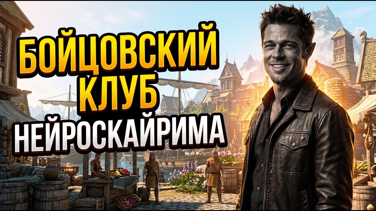 БОЙЦОВСКИЙ КЛУБ В SKYRIM (СКАЙРИМ С НЕЙРОСЕТЬЮ)