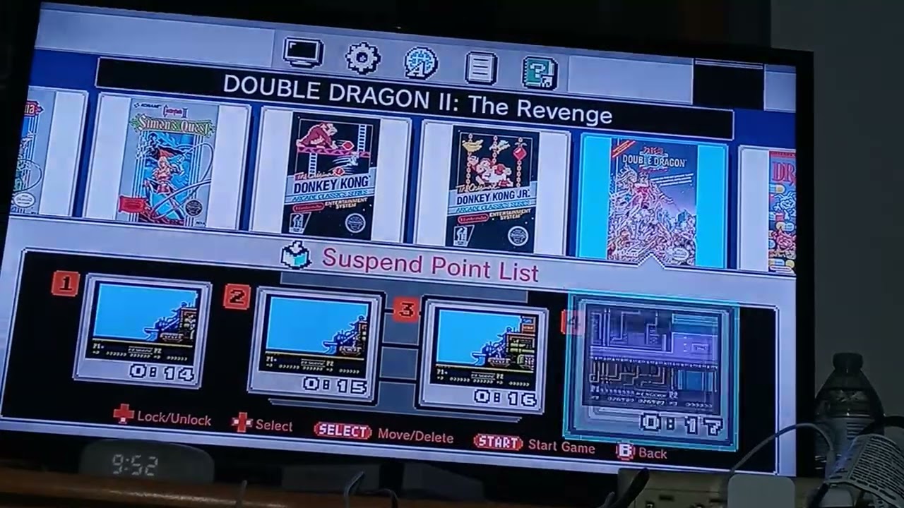 Video Game Glitches 2074 & 2075 - Double Dragon II (NES) - Mission 4 Graphical HUD Glitches!