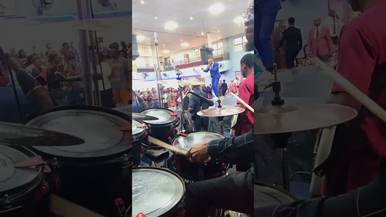 From slow worship to pure Ariaria energy 🔥🥁 #drums #drumcam #gospelmusic #churchdrums 