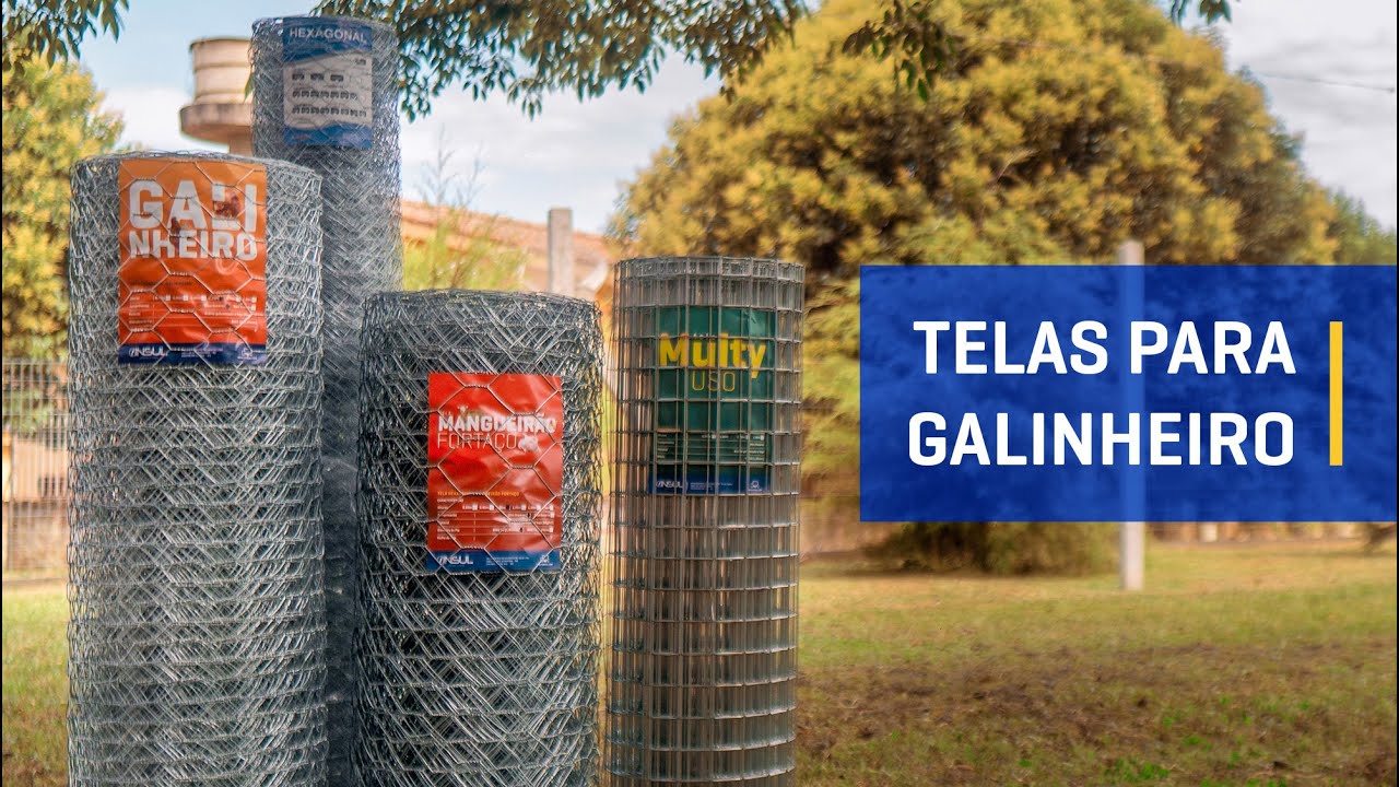 Melhores telas para construir Galinheiro