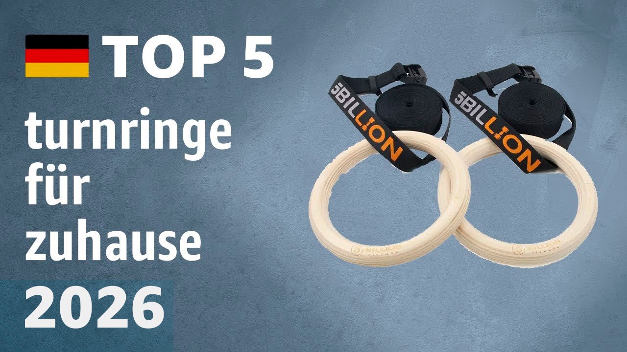 TOP&mdash;5. Beste Turnringe (Gymnastikringe) f&uuml;r Zuhause. Test & Vergleich 2026