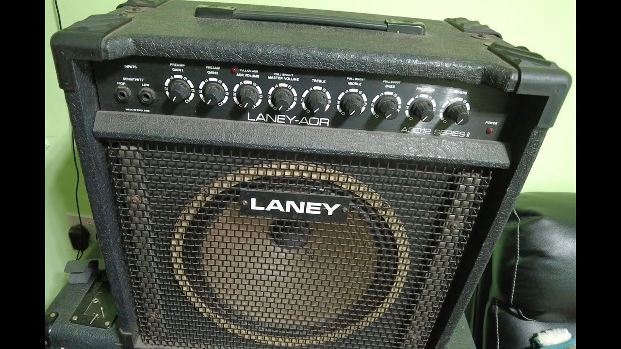 Laney A0312 1 x 12 Guitar Amplifier Combo. Re-Cap New Tubes/Valves and Demo Part One