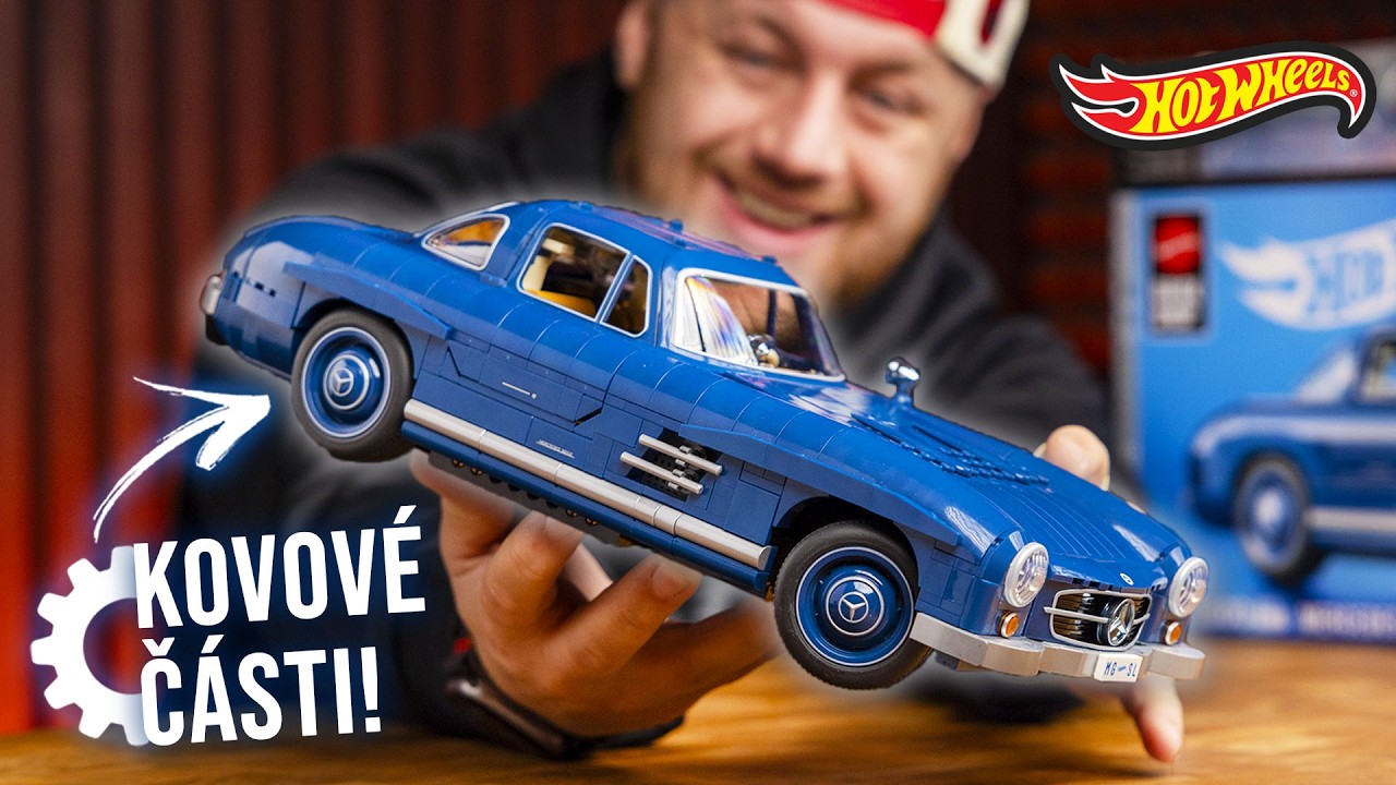 Stavebnice pro dospěl&aacute;ky? Mercedes 300 SL s kovov&yacute;mi d&iacute;ly jsem skl&aacute;dal 6 HODIN!